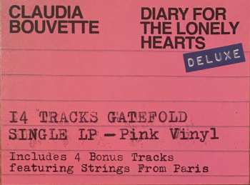 LP Claudia Bouvette: Diary For The Lonely Hearts CLR | DLX