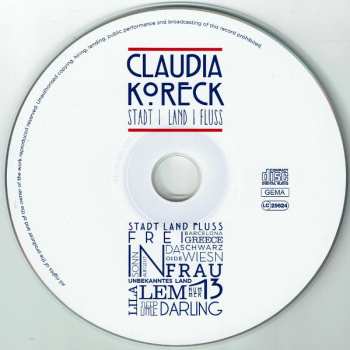 CD Claudia Koreck: Stadt | Land | Fluss