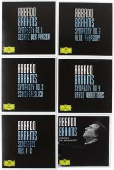 5CD/Caja Berliner Philharmoniker: Abbado Brahms
