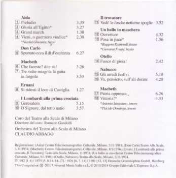 CD Giuseppe Verdi: Verdi: Aida / Don Carlo / Macbeth / Ernani / I Lombardi Alla Prima Crociata / Il Trovatore / Un Ballo In Maschera / Otello / Nabucco