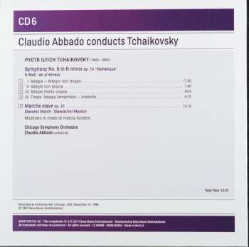 6CD/Caja Pyotr Ilyich Tchaikovsky: Symphonies 1-6 • The Nutcracker Suite • Romeo And Juliet And More