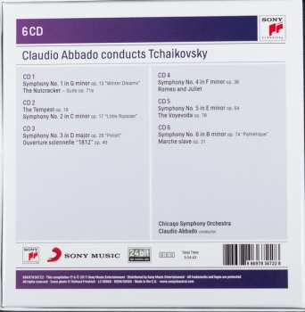 6CD/Caja Pyotr Ilyich Tchaikovsky: Symphonies 1-6 • The Nutcracker Suite • Romeo And Juliet And More