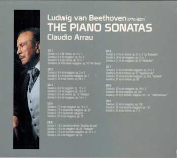 9CD Claudio Arrau: Ludwig Van Beethoven - The Piano Sonatas