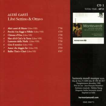 4CD/Caja Claudio Monteverdi: Madrigali & Selva Morale