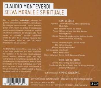 3CD/Caja Claudio Monteverdi: Selva Morale E Spirituale