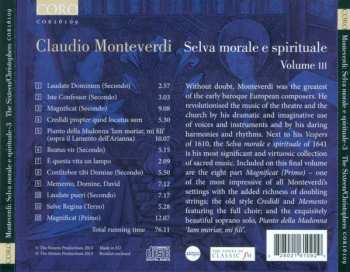 CD Claudio Monteverdi: Selva Morale E Spirituale Volume III