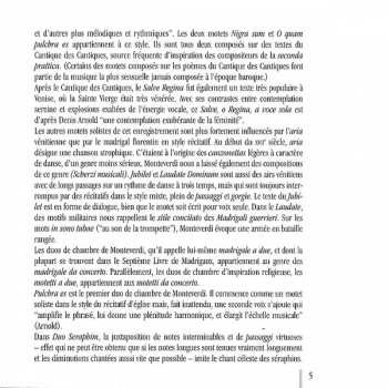 CD Claudio Monteverdi: Un Concert Spirituel