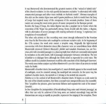 CD Claudio Monteverdi: Un Concert Spirituel