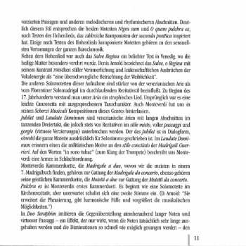 CD Claudio Monteverdi: Un Concert Spirituel