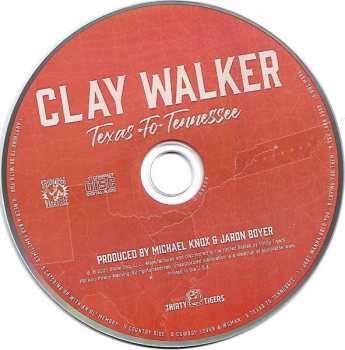 CD Clay Walker: Texas To Tennessee