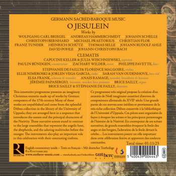 CD Ensemble Clematis: O Jesulein... A German Baroque Christmas Oratorio