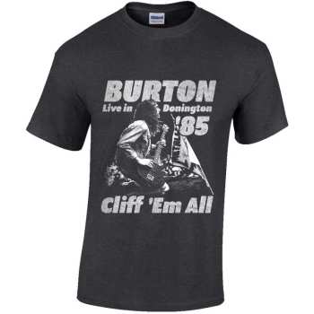 Merch Cliff Burton: Camiseta Flag Retro
