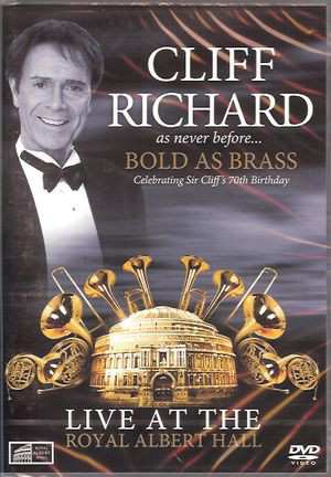 DVD Cliff Richard: Bold As Brass - Live At The Royal Albert Hall
