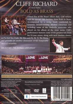 DVD Cliff Richard: Bold As Brass - Live At The Royal Albert Hall
