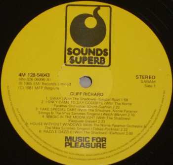 3LP/Caja Cliff Richard: Cliff Richard