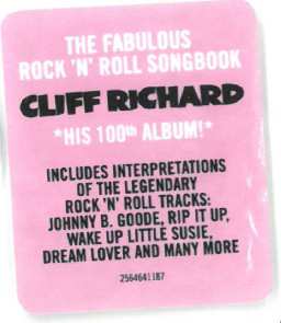 CD Cliff Richard: The Fabulous Rock'n'Roll Songbook
