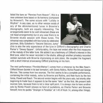CD Clifford Brown: The Lost Rehearsals 1953-1956