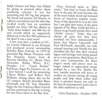 CD Lightnin' Hopkins: Live! At The 1966 Berkeley Blues Festival