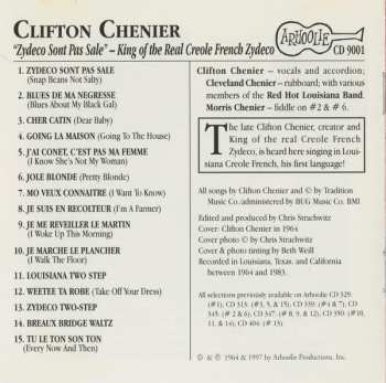 CD Clifton Chenier: Zydeco Sont Pas Sale