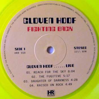 LP Cloven Hoof: Fighting Back LTD | CLR