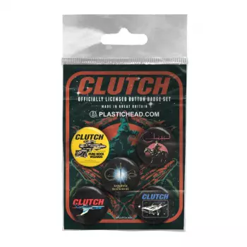 Juego de placas Clutch Button Badge Set
