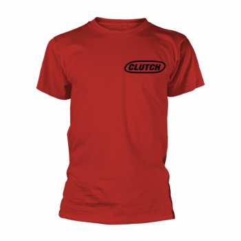 Merch Clutch: Camiseta Classic Logo Clutch (black/red)