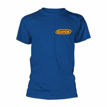 Merch Clutch: Camiseta Classic Logo Clutch (yellow/blue)