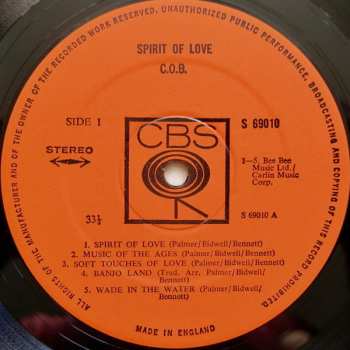 LP C.O.B.: Spirit Of Love