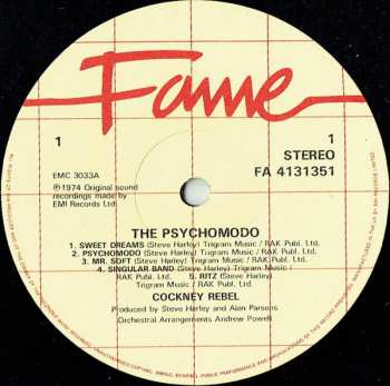 LP Cockney Rebel: The Psychomodo