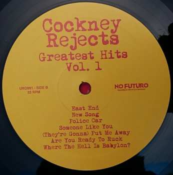 LP Cockney Rejects: Greatest Hits Vol. 1