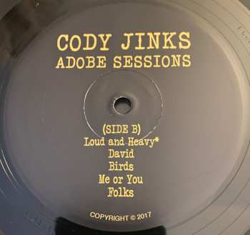 2LP Cody Jinks: Adobe Sessions