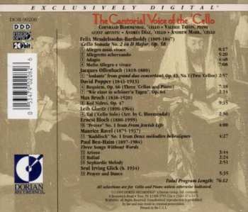 CD Valerie Tryon: The Cantoral Voice Of The Cello