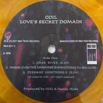 2LP Coil: Love's Secret Domain CLR | LTD | DLX