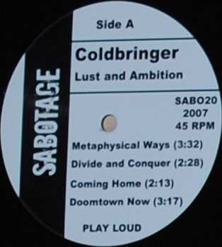 LP Coldbringer: Lust And Ambition