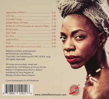 CD Cole Williams: Believe