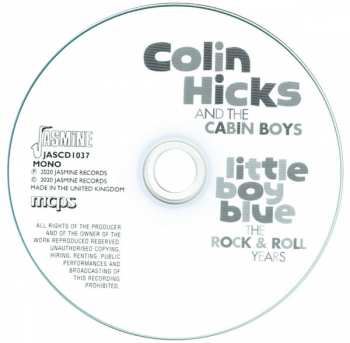 CD Colin Hicks And His Cabin Boys: Little Boy Blue - The Rock & Roll Years
