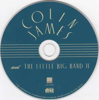 CD Colin James And The Little Big Band: Colin James And The Little Big Band II