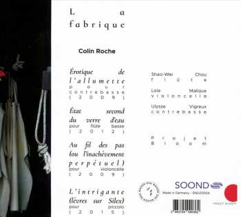 CD Colin Roche: La Fabrique 