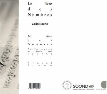 CD Colin Roche: Le Livre Des Nombres