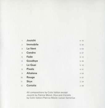 CD Colin Vallon Trio: Le Vent