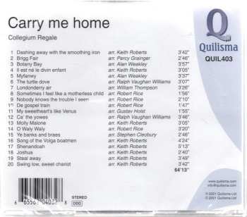 CD Choral Scholars of King's College, Cambridge: Carry Me Home - Folksongs From Around The World