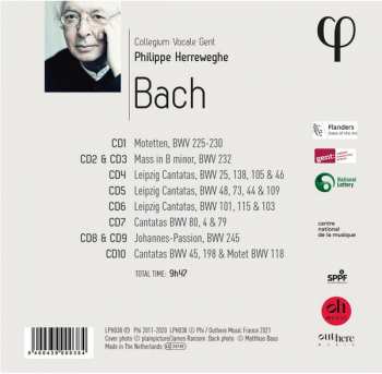 10CD/Caja Johann Sebastian Bach: Bach