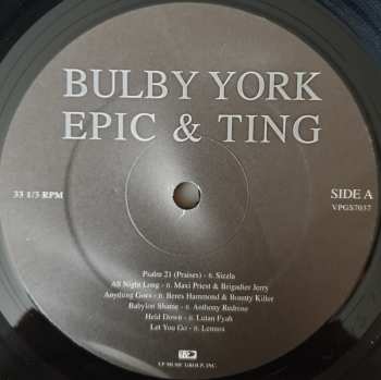 LP Collin "Bulby" York: Epic & Ting