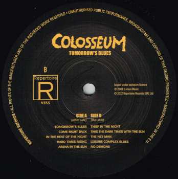 LP Colosseum: Tomorrow's Blues