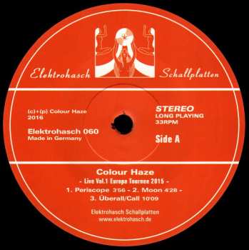 3LP Colour Haze: Live Vol. 1 - Europa Tournee 2015 LTD | NUM