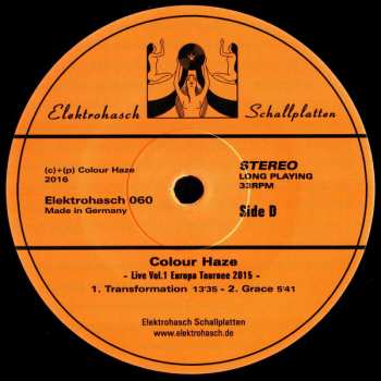 3LP Colour Haze: Live Vol. 1 - Europa Tournee 2015 LTD | NUM