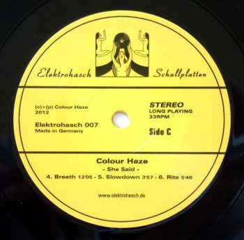 2LP Colour Haze: She Said