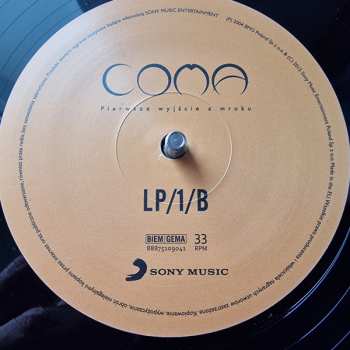 2LP Coma: Pierwsze Wyjście Z Mroku