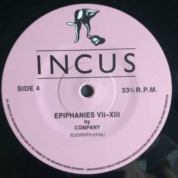 3LP Company: Epiphanies VII-XIII