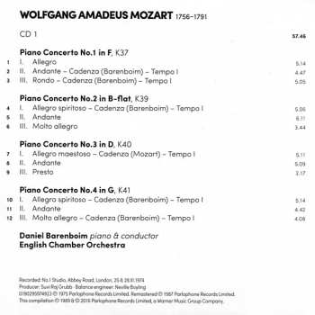10CD/Caja Wolfgang Amadeus Mozart: Complete Piano Concertos